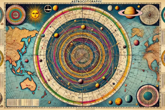 Astrocartography Chart